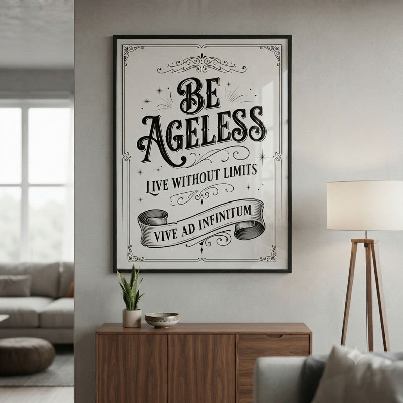 Be Ageless Poster
